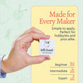 Cotton Stitched with Love (1.5"x1.5"-Cotton) handmade by tags fabric tags for handmade items handmade by labels