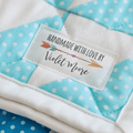 Cotton Colorful Boho Arrow (2"x1"-Cotton) handmade with love personalized labels