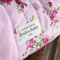 Cotton Medium Text Labels - 3 Lines (2"x1"-Cotton) labels for crochet items tags for crochet items crochet personalized labels handmade tags for crochet