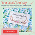 Cotton Boho Antlers and Flowers (2"x3"-Cotton) labels for handmade items
