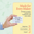 Cotton Crafted in Grace (2"x3"-Cotton) labels for handmade items