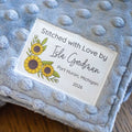 Cotton Large Sunflowers (2"x3"-Cotton) labels for handmade items