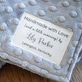 Cotton Large Text Only Label (2"x3"-Cotton) labels for handmade items