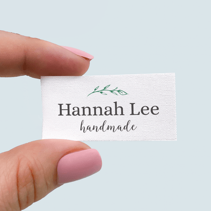 Cotton Simple Laurel Labels (2