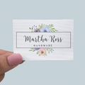 Cotton Watercolor Flowers (2"x3"-Cotton) labels for handmade items