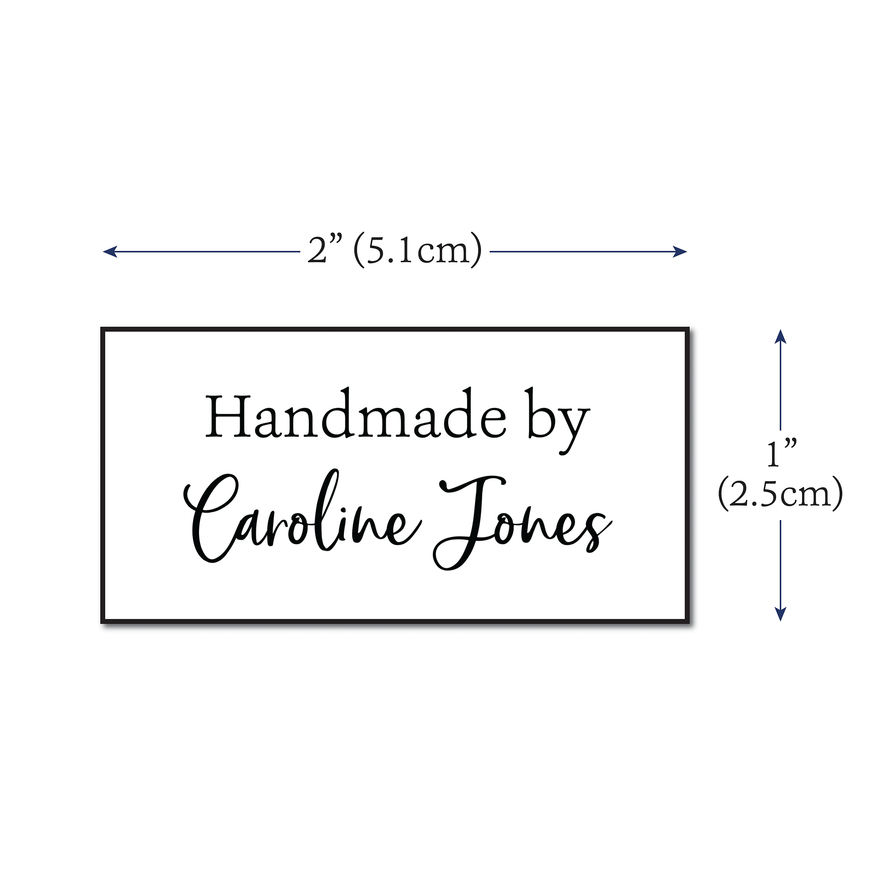 Simple Text Label Cotton Label Set - 2
