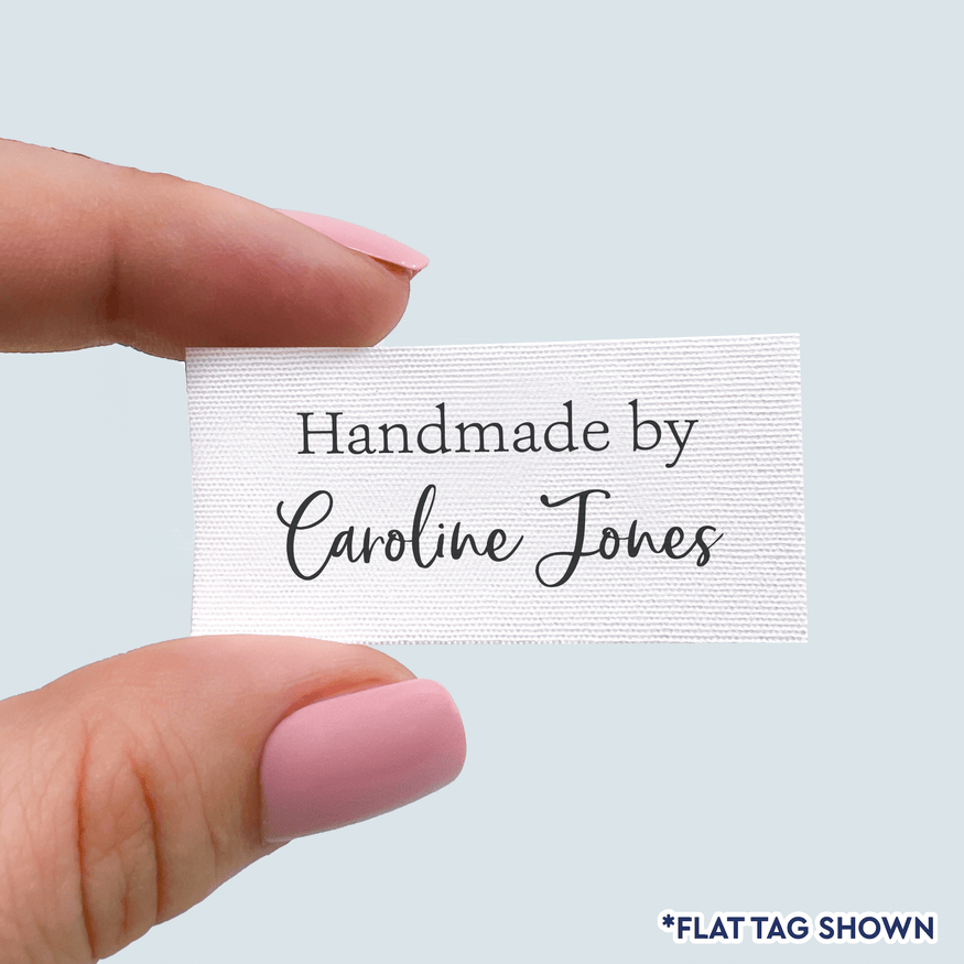 Simple Text Label Cotton Label Set - 2