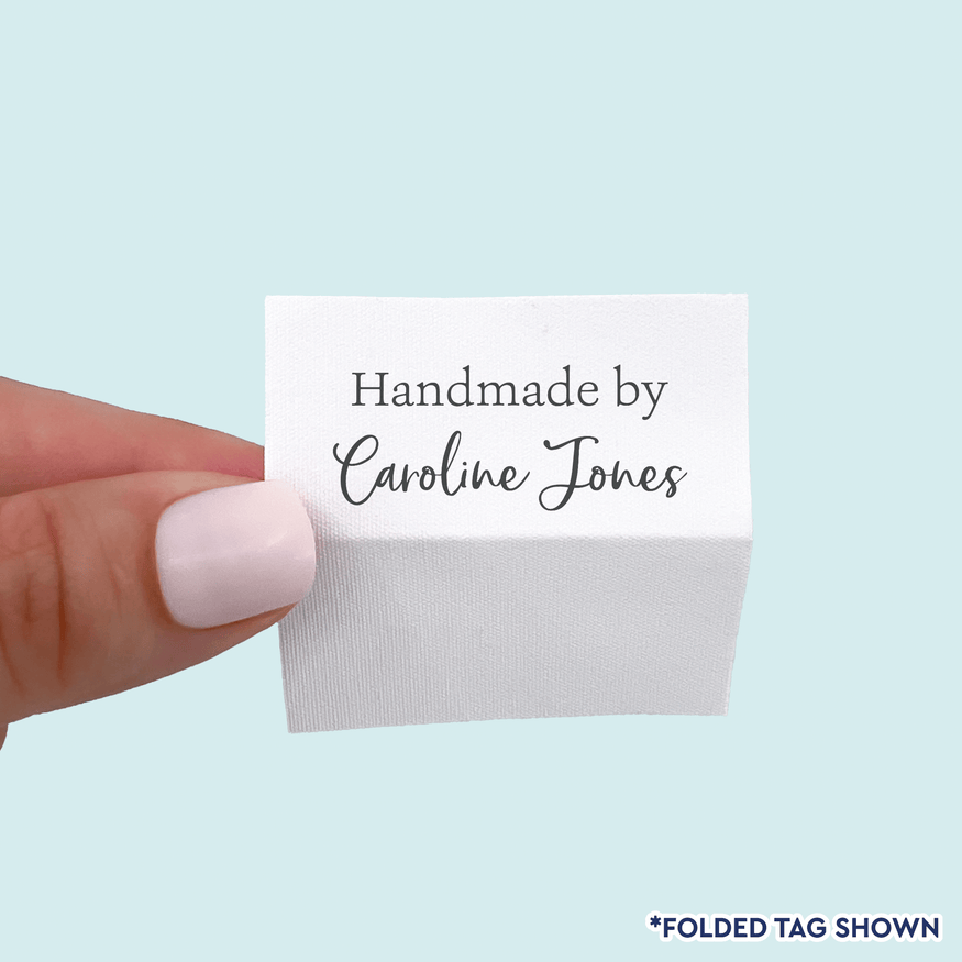 Simple Text Label Cotton Label Set - 2