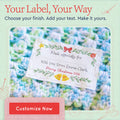 Cotton Holiday Bells with Fill in Blanks (2"x3" Cotton - 12 labels/set) Sewing Labels Custom tags fabric labels