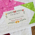 Cotton Holiday Bells with Fill in Blanks (2"x3" Cotton - 12 labels/set)