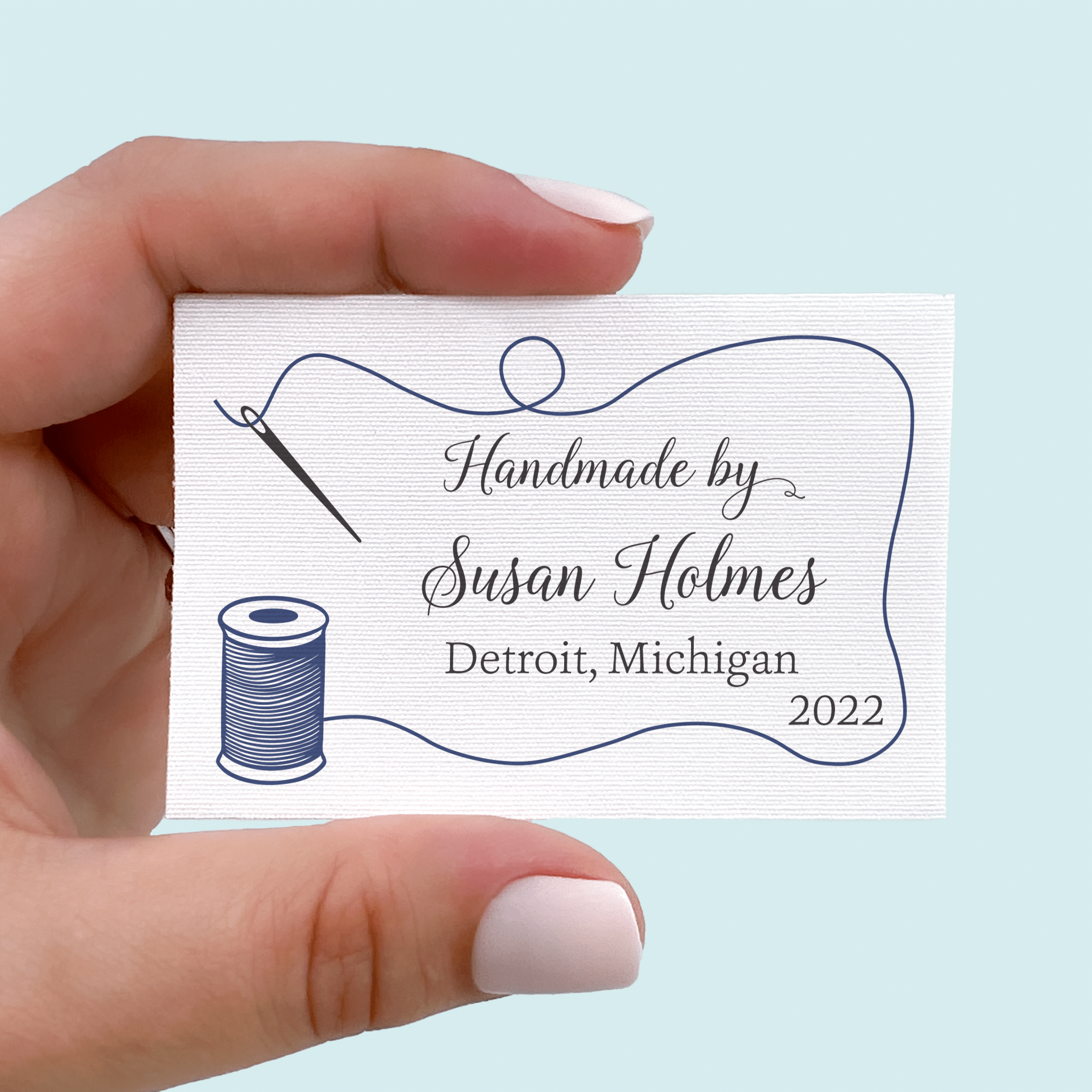 Large Sewing Labels Customized with your Name | EverEmblem