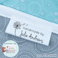 Cotton Wishing Flower (2"x1"-Cotton) custom product labels fabric tags