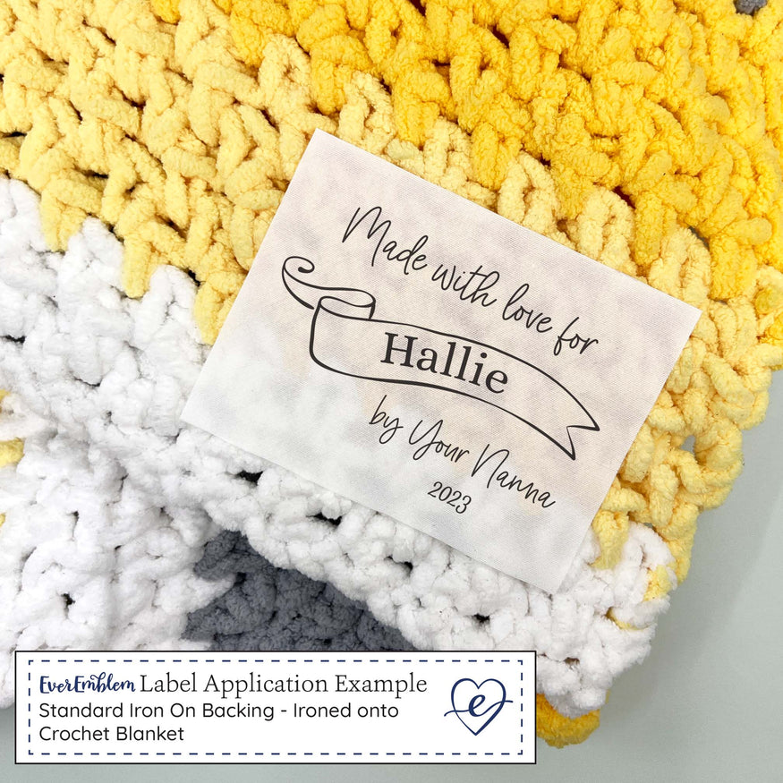 Ribbon Banner Single Label – EverEmblem