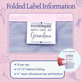 Modern Handmade with Love (1.5"x1.5"-Cotton)
