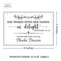 Crafted in Grace (2"x3"-Cotton)