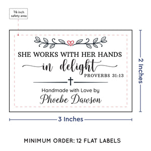 Crafted in Grace (2"x3"-Cotton)