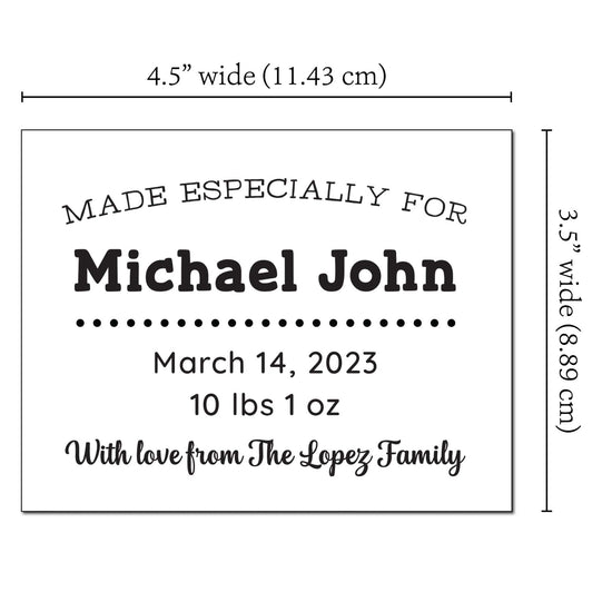 Simple Baby Label