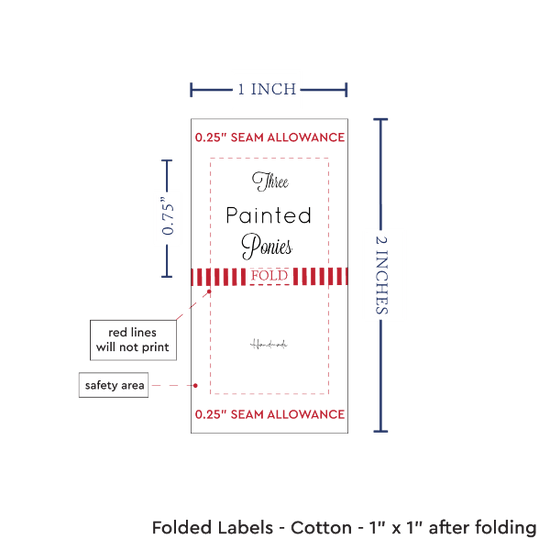 PPLR_HIDDEN_PRODUCT Small Text Labels - 3 lines (1"x1"-Cotton)