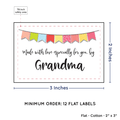 PPLR_HIDDEN_PRODUCT Colorful Banner (2"x3" Cotton - 12 labels/set)