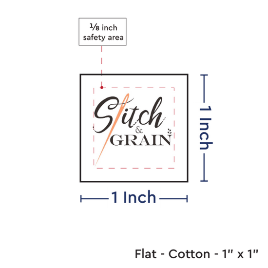 PPLR_HIDDEN_PRODUCT Print your Logo or Image on FLAT Cotton Tags