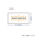 PPLR_HIDDEN_PRODUCT Print your Logo or Image on FLAT Cotton Tags