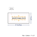 PPLR_HIDDEN_PRODUCT Print your Logo or Image on FLAT Cotton Tags