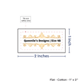 PPLR_HIDDEN_PRODUCT Print your Logo or Image on FLAT Cotton Tags