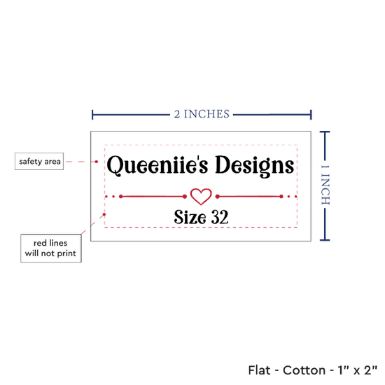 PPLR_HIDDEN_PRODUCT Modern Heart (2"x1"-Cotton)