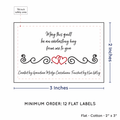PPLR_HIDDEN_PRODUCT Double Heart Quote (2"x3" Cotton - 12 labels/set)