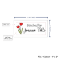 PPLR_HIDDEN_PRODUCT Spring Tulips (2"x1"-Cotton)