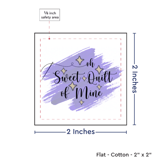 PPLR_HIDDEN_PRODUCT Print your Logo or Image on FLAT Cotton Tags