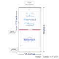 PPLR_HIDDEN_PRODUCT Print Your Logo or Image on FOLDED Cotton Tags