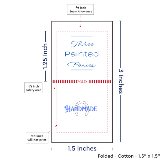 PPLR_HIDDEN_PRODUCT Print Your Logo or Image on FOLDED Cotton Tags