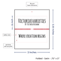 PPLR_HIDDEN_PRODUCT Print your Logo or Image on Satin Tags (2" wide - Satin)