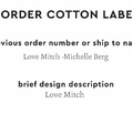 PPLR_HIDDEN_PRODUCT Reorder Previous Label Design - COTTON