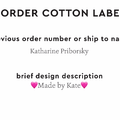 PPLR_HIDDEN_PRODUCT Reorder Previous Label Design - COTTON