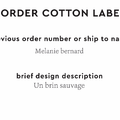 PPLR_HIDDEN_PRODUCT Reorder Previous Label Design - COTTON
