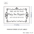 PPLR_HIDDEN_PRODUCT Swirl Accent Border (2"x3" Cotton - 12 labels/set)