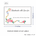 PPLR_HIDDEN_PRODUCT Thread and Flowers with Fill in Blanks (2"x3" Cotton - 12 labels/set)
