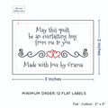 PPLR_HIDDEN_PRODUCT Double Heart Quote (2"x3" Cotton - 12 labels/set)
