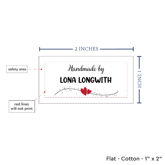 PPLR_HIDDEN_PRODUCT Double Hearts (2"x1"-Cotton)