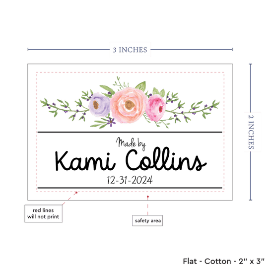 PPLR_HIDDEN_PRODUCT Floral Swag (2"x3"-Cotton)