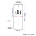 PPLR_HIDDEN_PRODUCT Print Your Logo/Image on Satin Tags (1" wide - Satin)