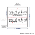 PPLR_HIDDEN_PRODUCT Print Your Logo or Image on FOLDED Cotton Tags
