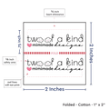 PPLR_HIDDEN_PRODUCT Print Your Logo or Image on FOLDED Cotton Tags