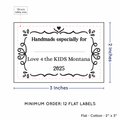 PPLR_HIDDEN_PRODUCT Swirl Accent Border with Fill in Blanks (2"x3" Cotton - 12 labels/set)