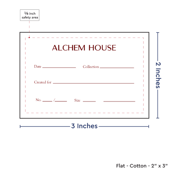 PPLR_HIDDEN_PRODUCT Print your Logo or Image on FLAT Cotton Tags