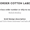 PPLR_HIDDEN_PRODUCT Reorder Previous Label Design - COTTON