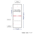 PPLR_HIDDEN_PRODUCT Square Signature (1" wide - Satin)