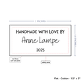 PPLR_HIDDEN_PRODUCT Text Only Medium Large Label (1.5"x3"-Cotton)